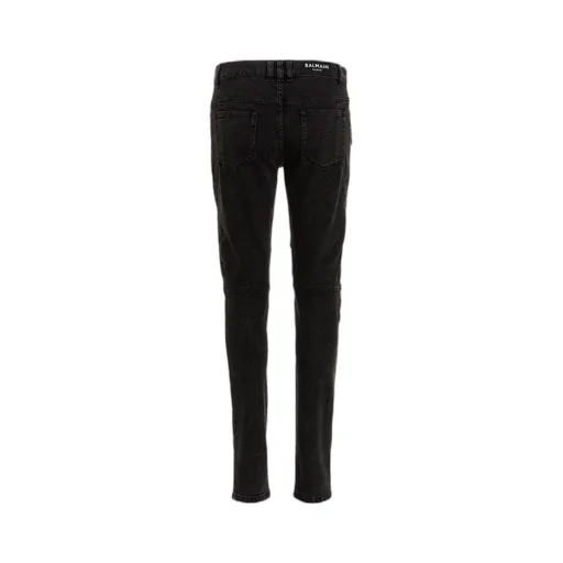 Zipped Pocket Skinny Jeans