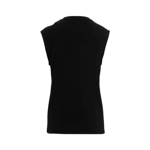 Logo Printed Sleeveless Top