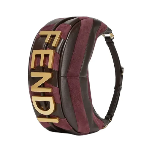 Fendigraphy Two-Toned Small Tote Bag