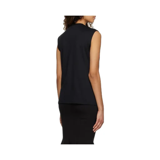 Logo Printed Sleeveless Top