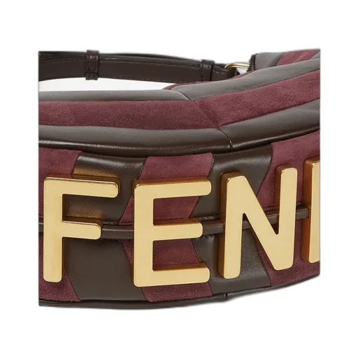 Fendigraphy Two-Toned Small Tote Bag