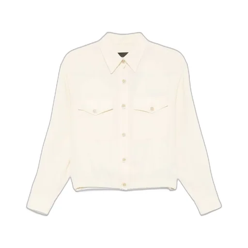 Bead-Detailed Elasticated Hem Jacket