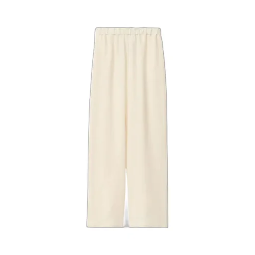 Elastic Waistband Enver Satin Trousers