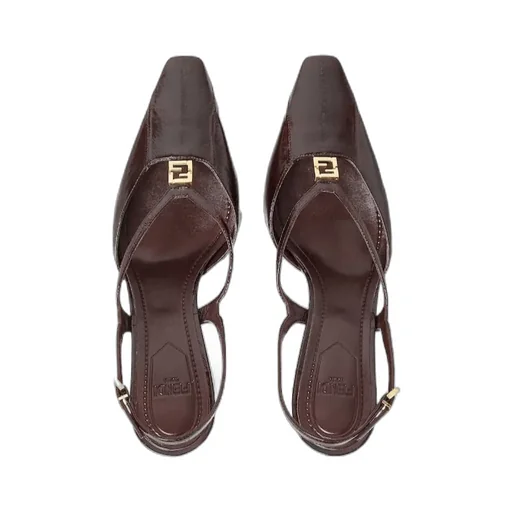 Ffold Slingback Pumps