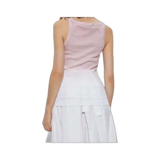 Gradient Effet Ribbed Tank Top