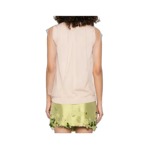 Tulle Layer Tank Top