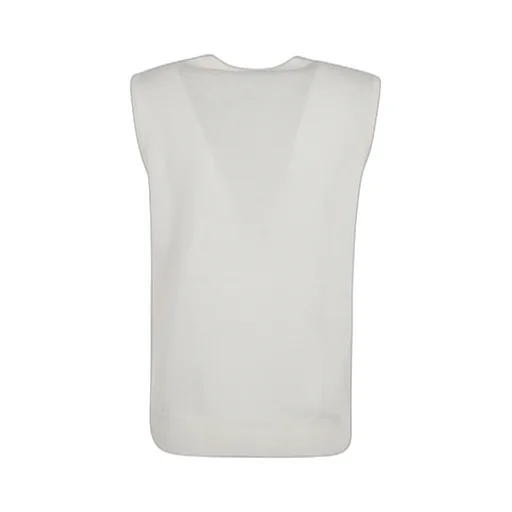 Embellished Knitted Sleeveless Top