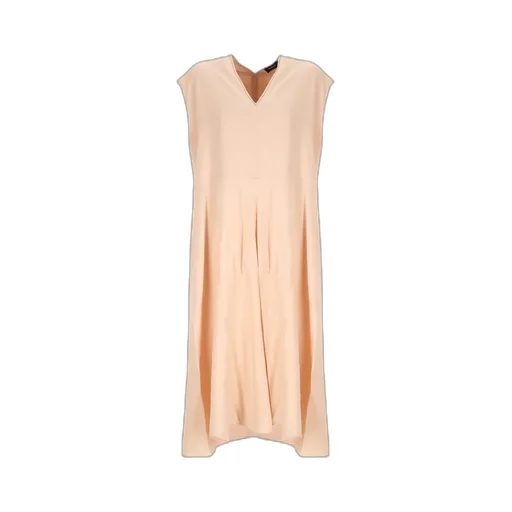 V-Neck Sleeveless Dress