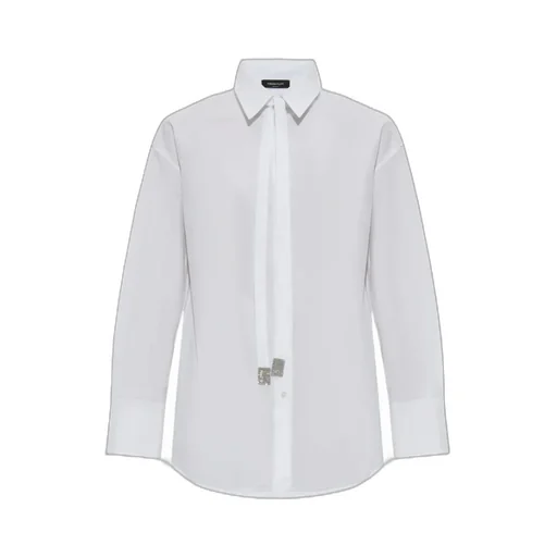 Long Sleeved Tied-Fasten Shirt