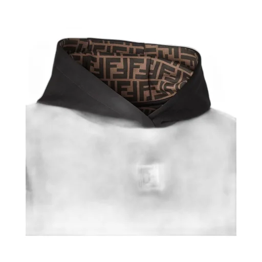 Ff Embroidered Long-Sleeved Hoodie