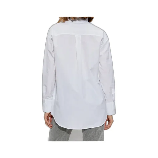 Long Sleeved Tied-Fasten Shirt