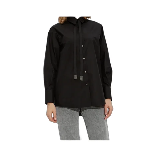 Long Sleeved Tied-Fasten Shirt
