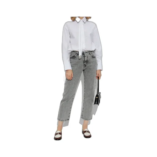Long Sleeved Tied-Fasten Shirt