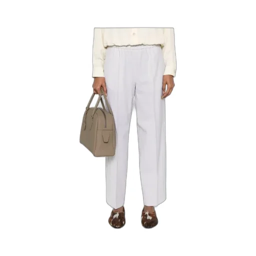 Elastic Waistband Casual Pants