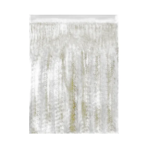 Striped Knitted Drawstring Midi Skirt