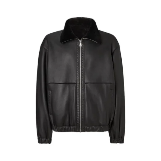 Shearling Oversized Blouson Jacket