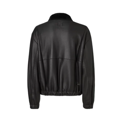 Shearling Oversized Blouson Jacket