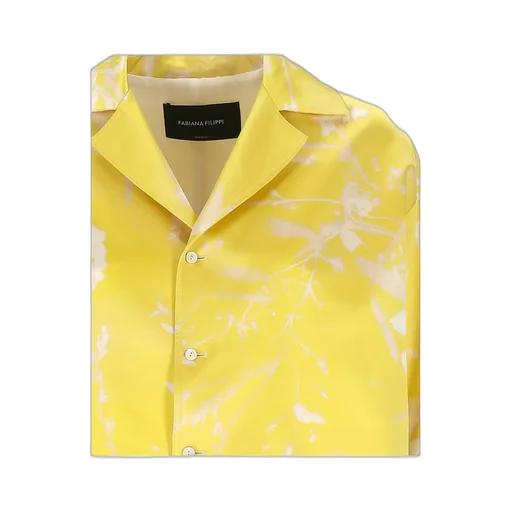 Graphic Printed Cropped Satin Jacket