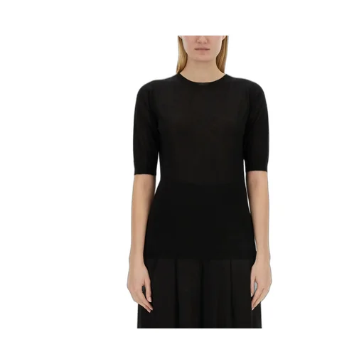 Short-Sleeved Crewneck Jumper