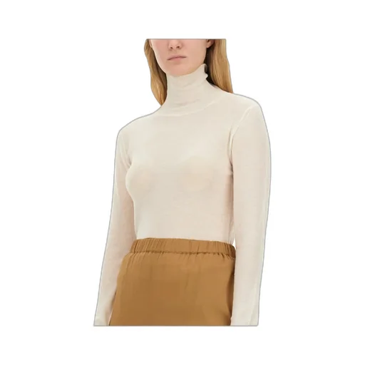 Sequinned Roll-Neck Knitted Jumper