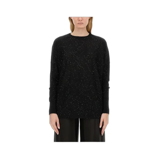 Sequin-Embellished Knitted Jumper