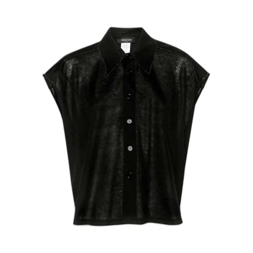 Knitted Sleeveless Shirt