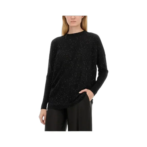 Sequin-Embellished Knitted Jumper