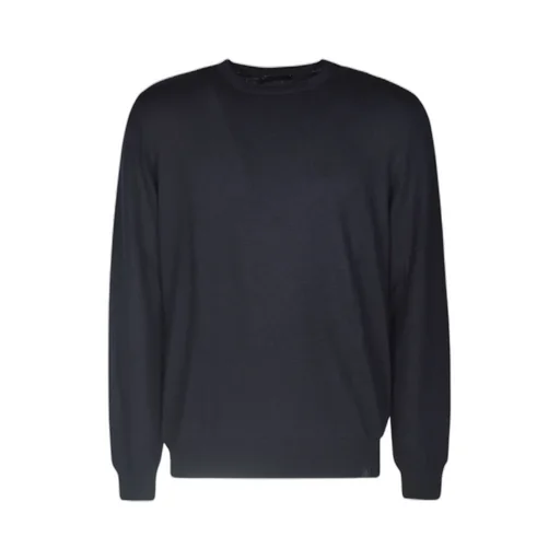 Logo-Patch Virgin-Wool Jumper