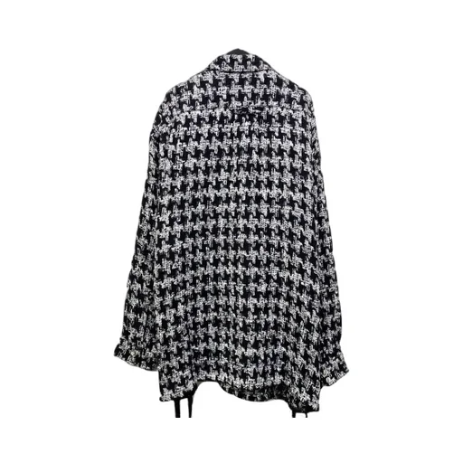 Tweed Button Casual Jacket