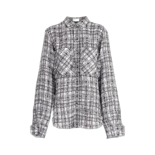 Plaid Tweed Casual Jacket