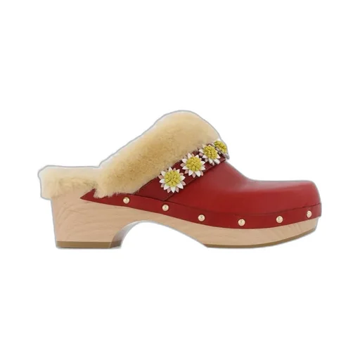 Jean Daisy Slip-On Clogs
