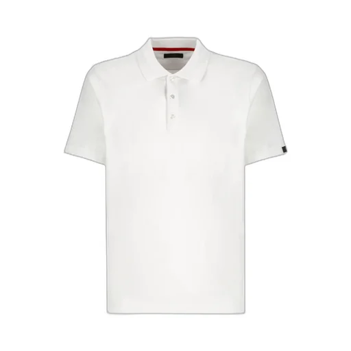Logo-Patch Cotton Polo Shirt