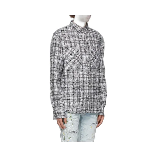 Plaid Tweed Casual Jacket