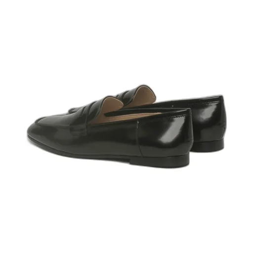 Logo Round-Head Loafers