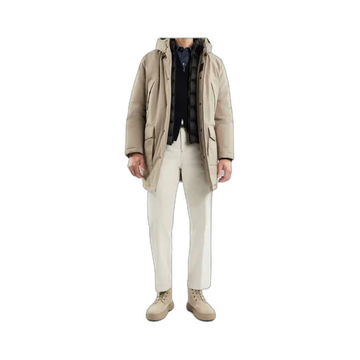 Technical Taffeta Parka Coat