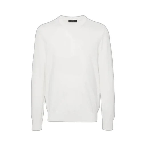 Ribbed Crew Neck Knitwear