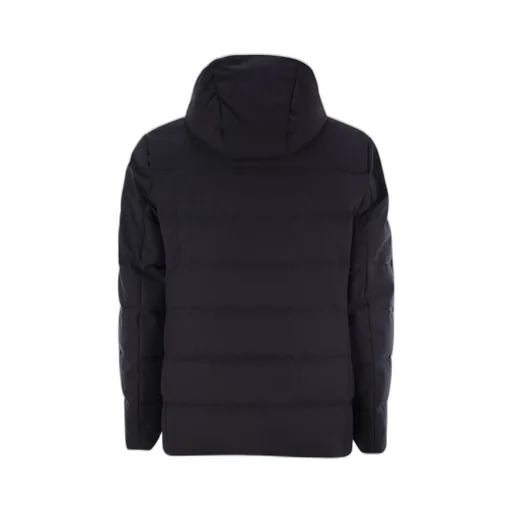Double-Breasted Hooded Coat