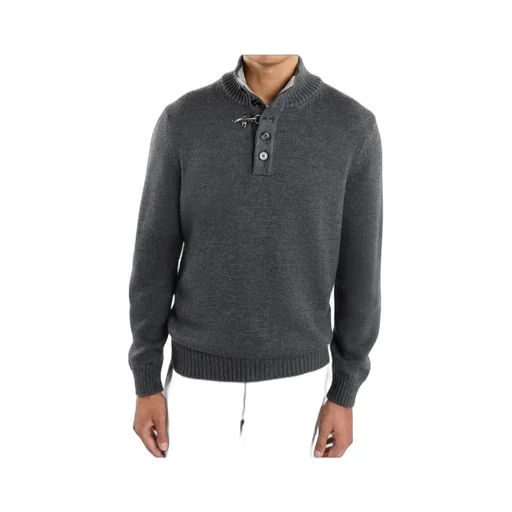 Mock-Neck Wool Jumper
