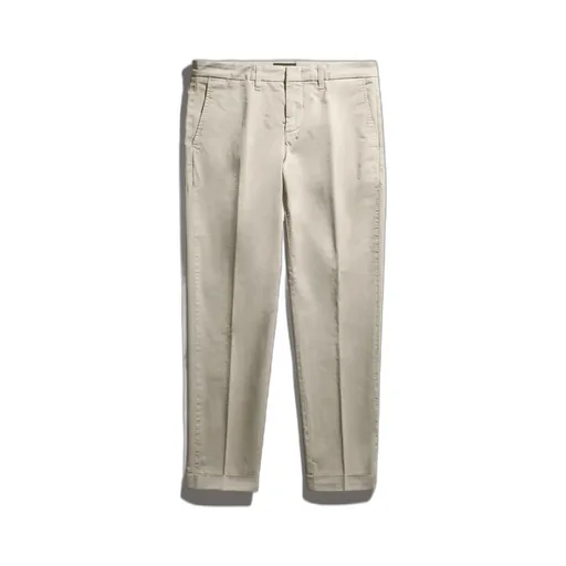 Straight-Leg Cotton Chinos