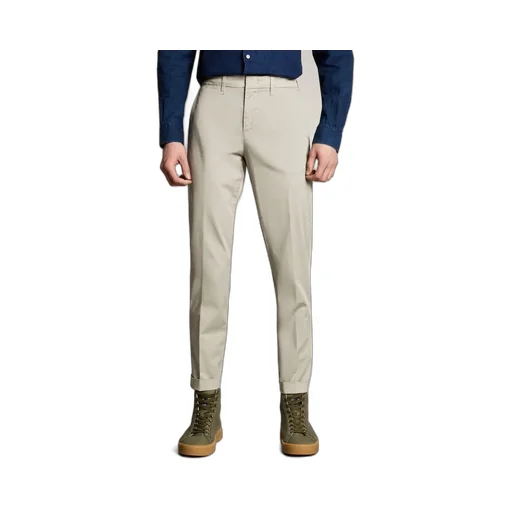 Straight-Leg Cotton Chinos