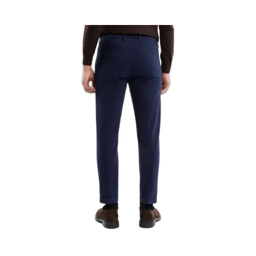 Straight-Leg Cotton Trousers