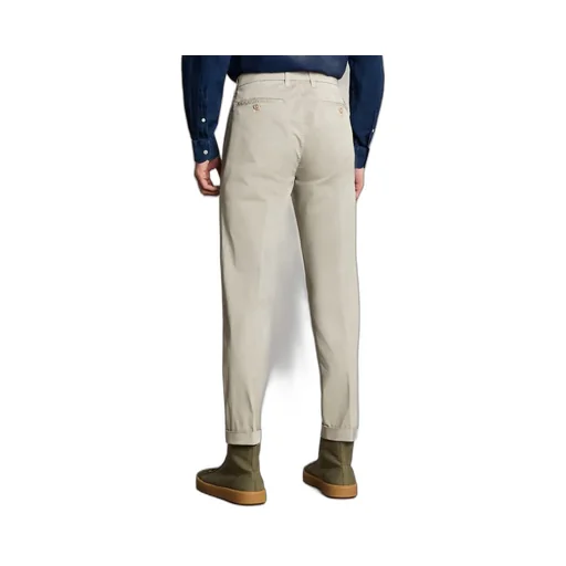 Straight-Leg Cotton Chinos