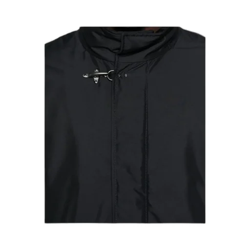 High-Neck Long-Sleeved Coat