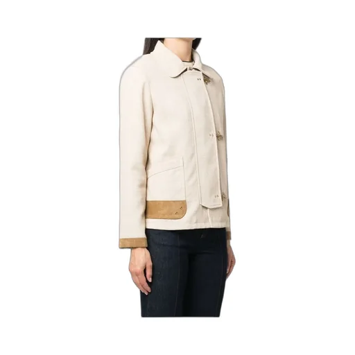 Triple Hook Fastening Coat
