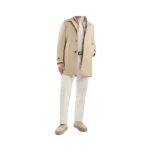 Double Front Padded Coat