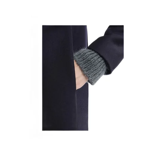High-Neck Peacoat
