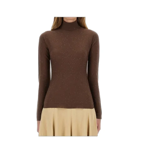 Sequin High Neck Jumper