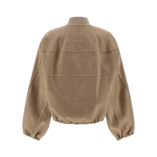 Zipped Bomber Jacket