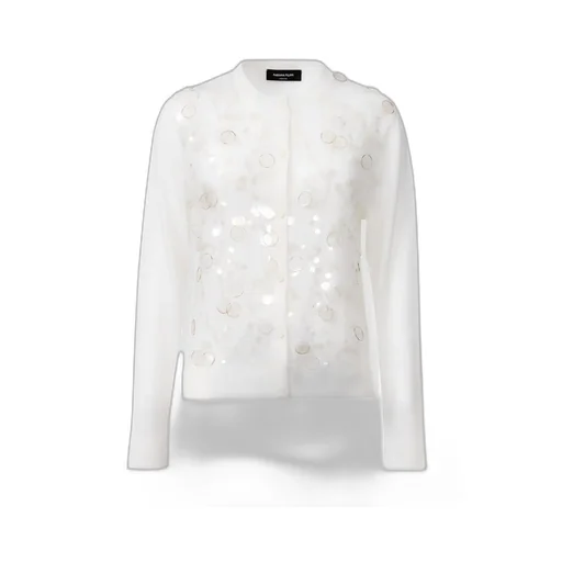 Long-Sleeved Knitted Cardigan
