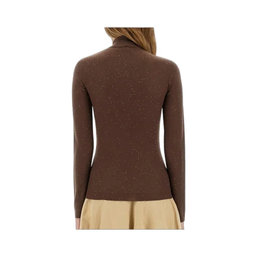 Sequin High Neck Jumper